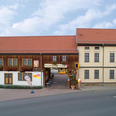 Pension-Cafe-Libelle Elxleben bei Arnstadt Buitenkant foto